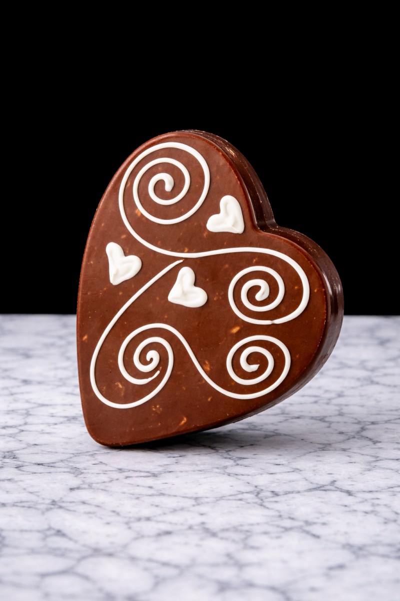 Large Rocky Road Heart
