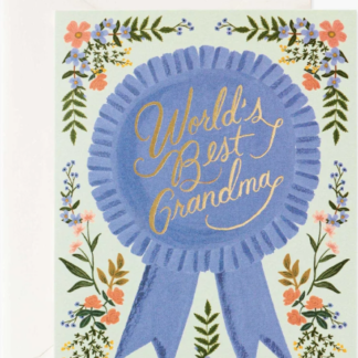 World’s Best Grandma Card
