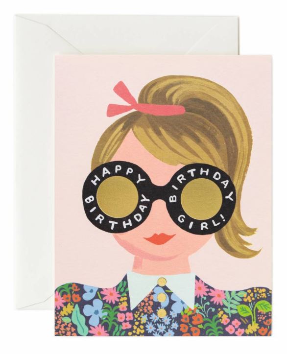 Meadow Birthday Girl Card
