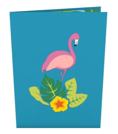 Flamingo LovePop Card - Image 2
