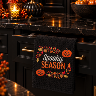 Spooky Season Halloween Kitchen Towel