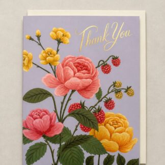 Summer Bloom Thank You Card